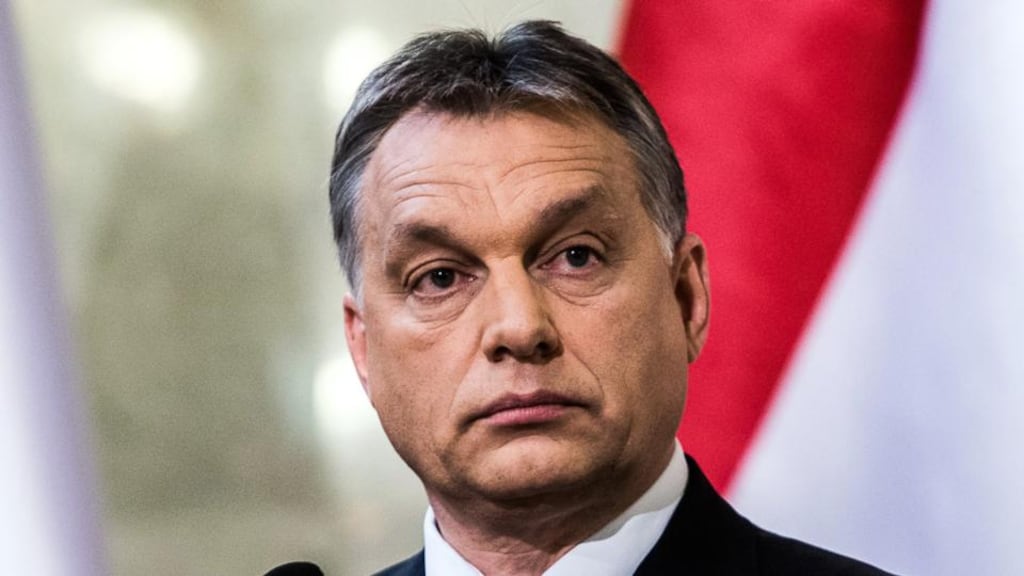 “The sanctions policy pursued by the West, that is, ourselves, a necessary consequence of which has been what the Russians are doing, causes more harm to us than to Russia,” Hungary’s prime minister Viktor Orban has said. Photograph: Akos Stiller/Bloomberg