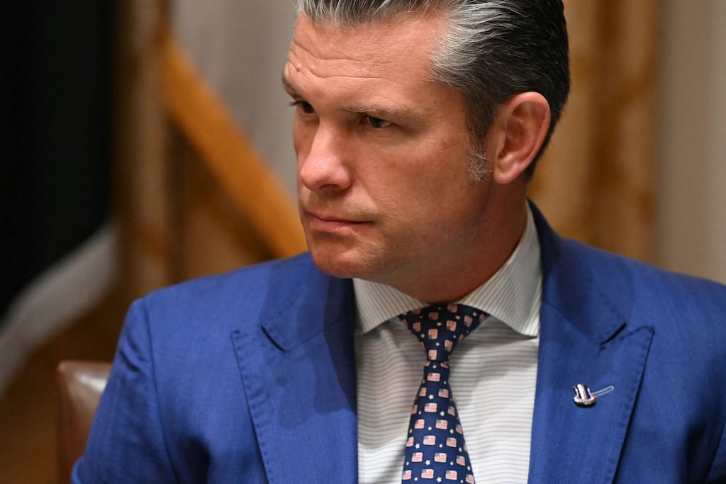 US defence secretary Pete Hegseth equated the alleged drug traffickers to al-Qaeda, the terror group who carried out the attacks on the US on September 11th, 2001. Photograph: Saul Loeb/AFP via Getty Images
