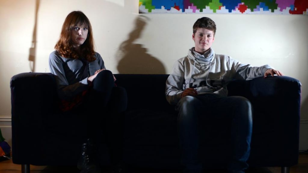 Irish and transgender: Luna and Daniel. Photograph: Dave Meehan