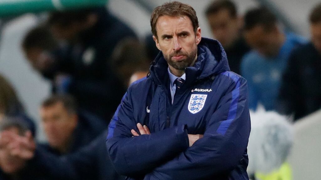 The English Football Association is increasingly open to the idea of Gareth Southgate taking the England job on a full-time basis despite the 2018 World Cup qualifier two disappointing performances so far in his brief period as caretaker manager. Photo: Carl Recine/Reuters