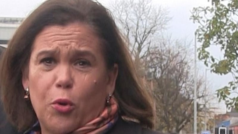 Sinn Féin leader Mary Lou McDonald asked the Taoiseach to “imagine” what it would be like if he was sick and had to go to hospital today. Photograph: David Young/PA