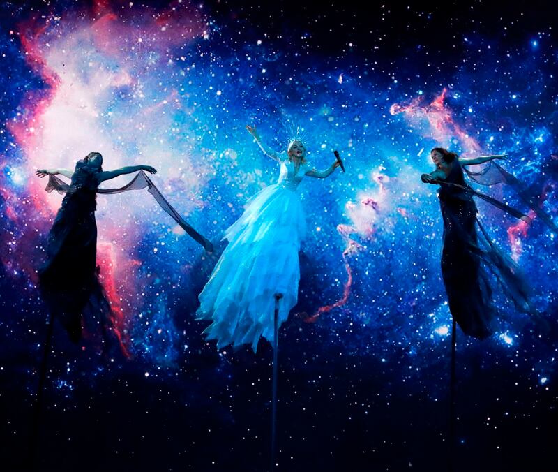 Eurovision: Kate Miller-Heidke performs Zero Gravity, the Australian entry, in the 2019 song contest. Photograph: Jack Guez/AFP via Getty