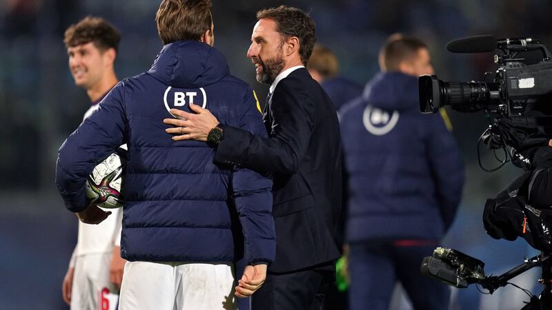 Can Gareth Southgate’s England shake the tag of nearly men in Qatar. Photograph: Nick Potts/PA