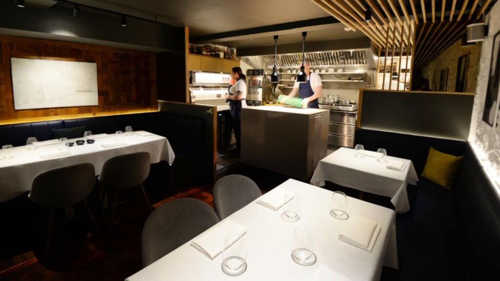 Liath, in Blackrock Market in south Co Dublin. Photograph: Alan Betson