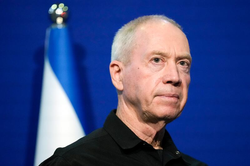 Israeli defence minister Yoav Gallant. Photograph: Jacquelyn Martin/AP