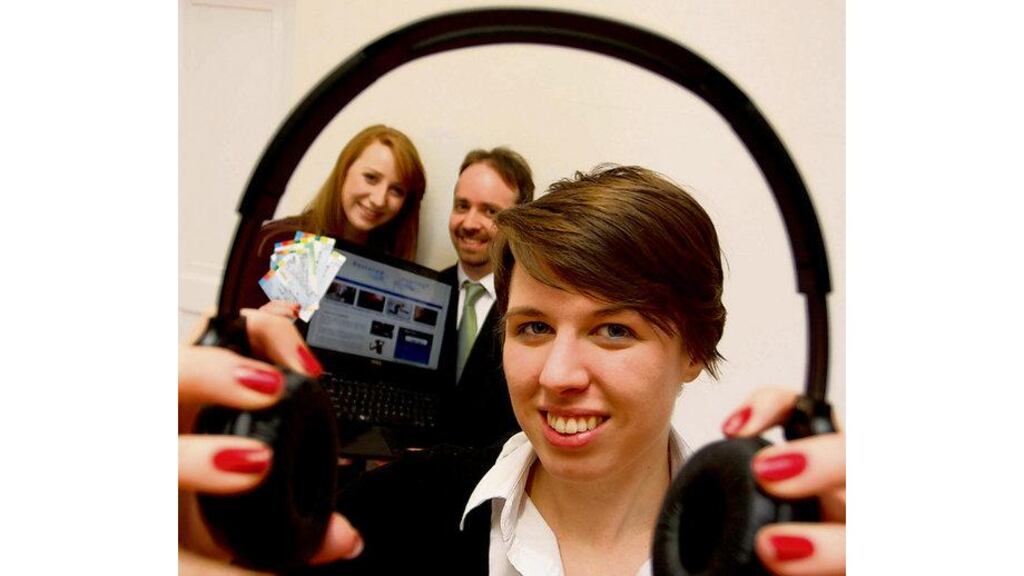 Restored Hearing Co-Founders Rhona Togher, Anthony Carolan and Eimear O'Carroll.