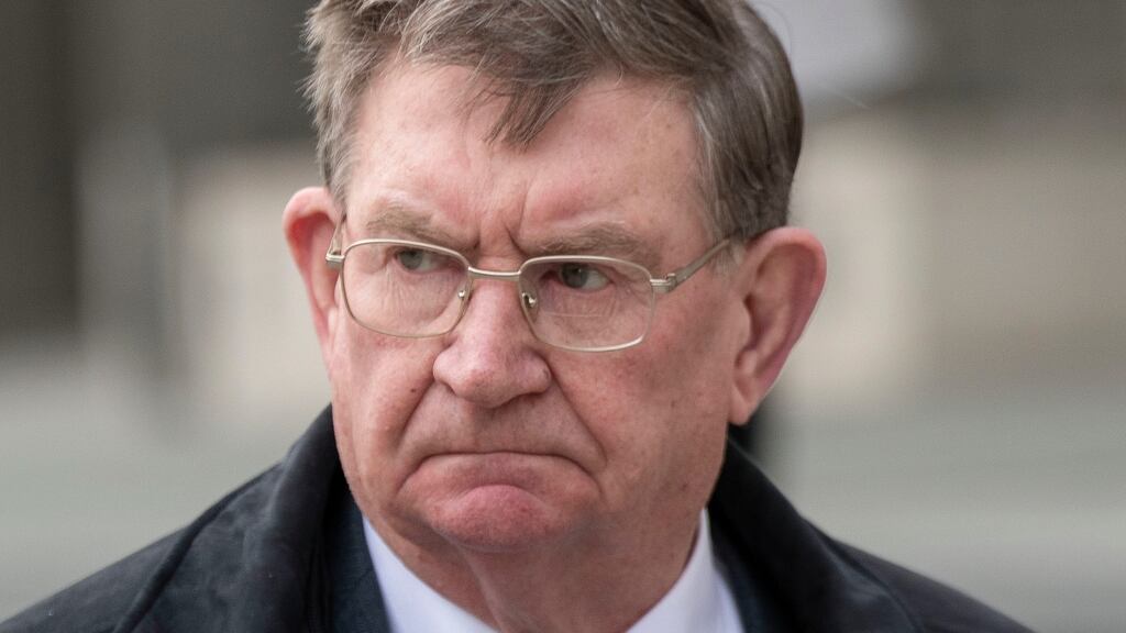 John Gibson (71) ordered Gibson to sign on at Dun Laoghaire Garda station once a week. Photograph: Collins Courts