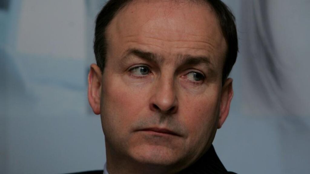 Micheál Martin: said his parliamentary party would make a decision on its approach to the Bill in the next few weeks after the full text is published. Photograph: Aidan Crawley