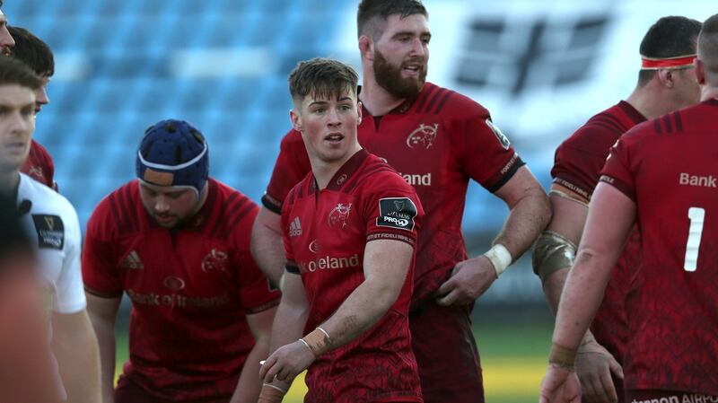 Munster’s Jack Stafford. Photograph: Giuseppe Fama/Inpho