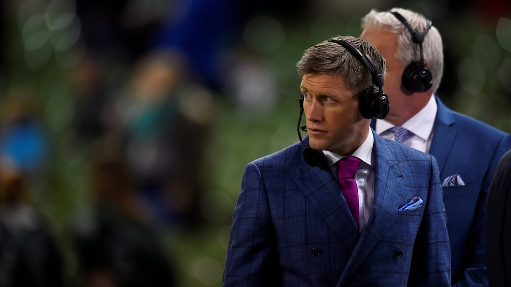 Ronan O’Gara at the Aviva before Ireland’s match against South Africa. Photograph: Clodagh Kilcoyne/Reuters