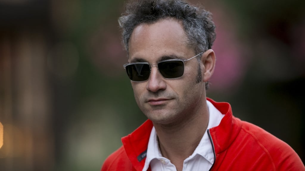 Alexander Karp, chief executive officer and co-founder of Palantir Technologies. Photograph: Scott Eells/Bloomberg