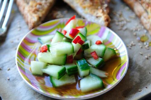 Prawn Toasts with Seaweed