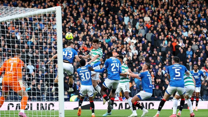 Johnny Kenny on target as Celtic see off 10-man Rangers to make League Cup final