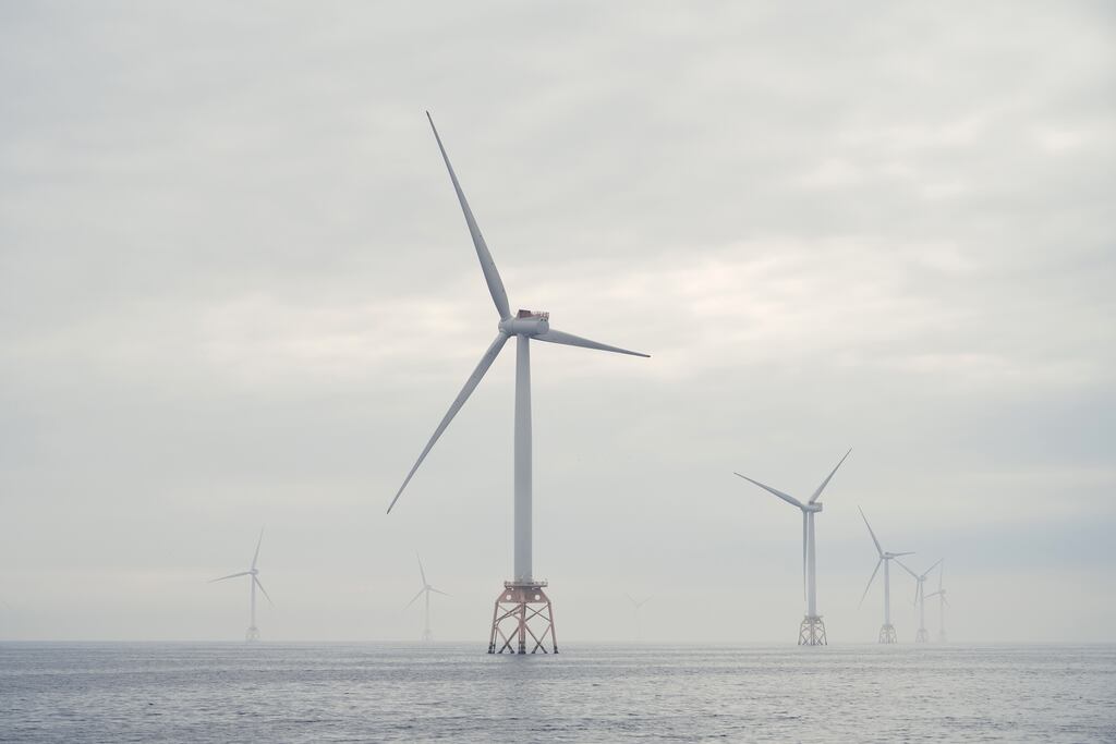 Germany energy multinational RWE has bought East Celtic wind farm off the Wexford coast (Photograph: Francesca Jones/The New York Times)