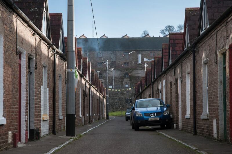 Madden’s Buildings, in Blackpool in Cork city, where Ritchie Scanlon lived. Photograph: Daragh Mc Sweeney/Provision