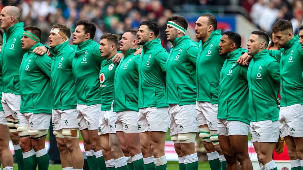 Ireland players are trying to negotiate on pay cuts with the IRFU. Photo: Billy Stickland/Inpho
