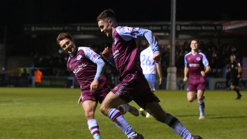Drogheda secured their first win of the season over UCD. Photograph: Tom Maher/Inpho
