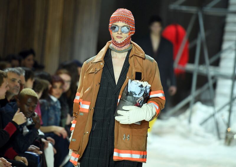 American Dream: Calvin Klein. Photograph: Angela Weiss/AFP/Getty Images