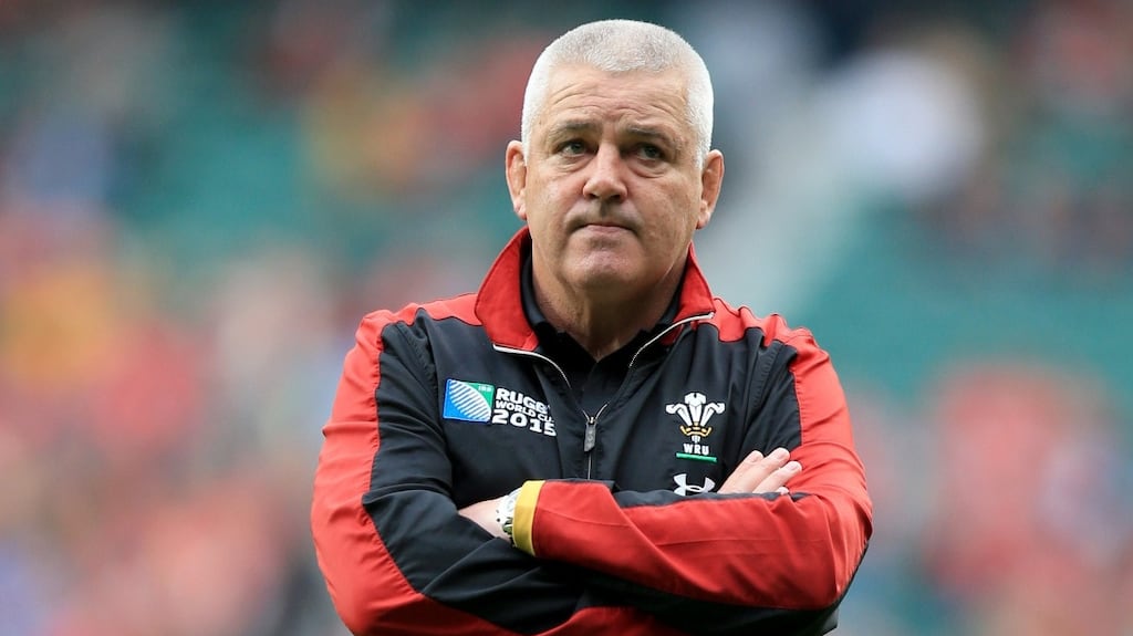 Warren Gatland: he has won two Grand Slams with Wales but struggled to make an impression in this year’s World Cup. Photograph: Mike Egerton/PA Wire