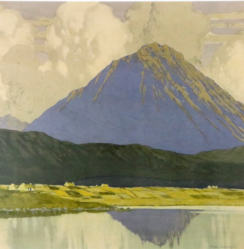 Paul Henry, illustration of Mount Errigal (€250-€350)