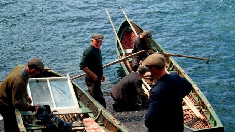 Great Blasket Island, 1969: Diarmuid Ferriter’s thematic structure allows him to skilfully pose big questions with the small stories of small places. Photograph:  John Scofield/National Geographic/Getty Images