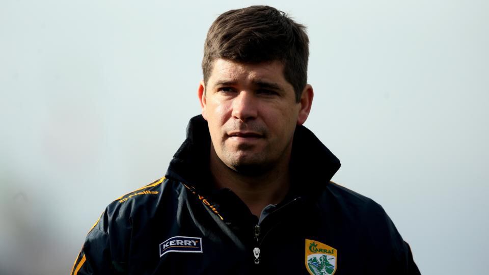All-Ireland football champions Kerry were defeated in their first league game of 2015 by Mayo on Sunday. Manager Eamonn Fitzmaurice conceded Mayo were the better team, hence the seven point win, but he says his team are a few weeks behind their Connacht rivals in terms of training time put in. Photograph: James Crombie/Inpho