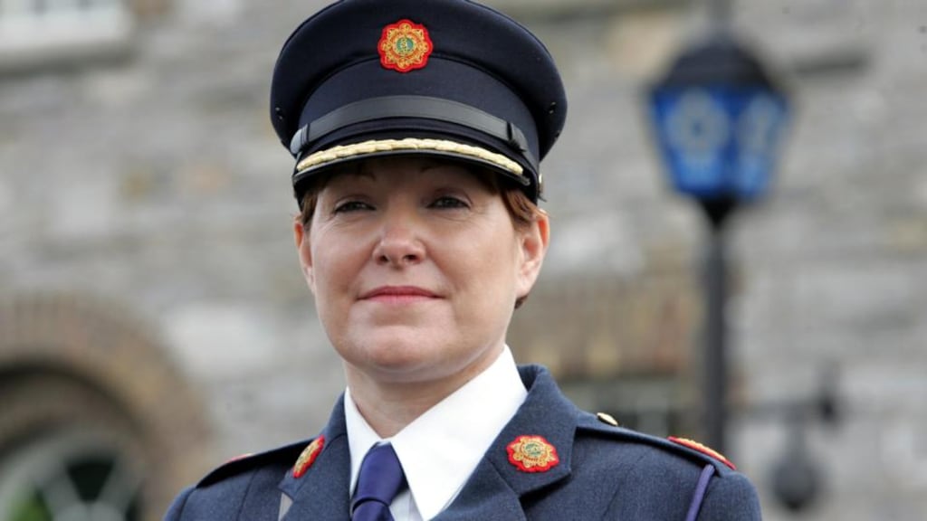 Acting Garda Commissioner Nóirín O’Sullivan: has her eyes fixed on securing the job on a permanent footing. Photograph:   Cyril Byrne/The Irish Times