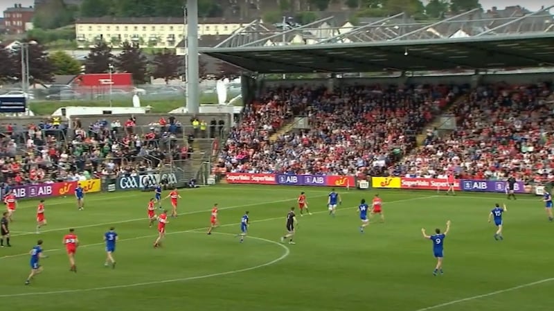 You don’t run towards him when he gets the ball. And you don’t step into the space around where he’s going to shoot from.