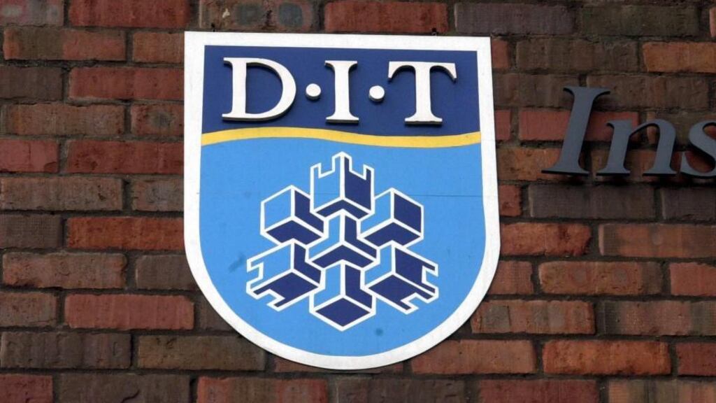 It is the first time DIT has made the top 100 list, which features two other Irish institutions: Dublin City University, which has slipped from joint 84th place last year to joint 92nd, and NUI Maynooth, which has risen from 74th to joint 67th.  Photograph: Dara MacDonaill/The Irish Times