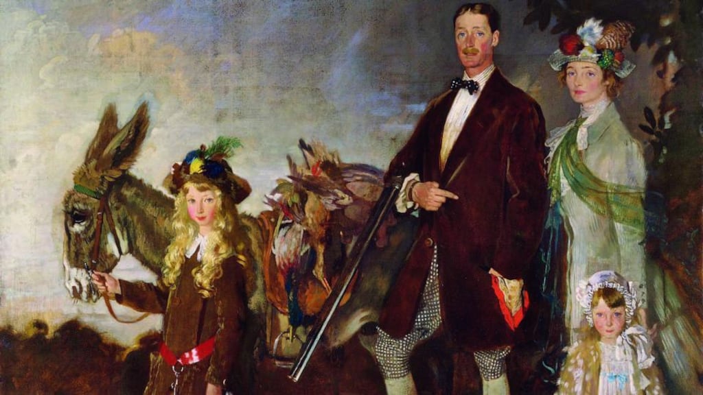 The Vere Foster Family, 1907, by William Orpen (The National Gallery of Ireland)