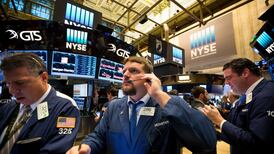 European shares hit near one-month low after Wall Street sell-off