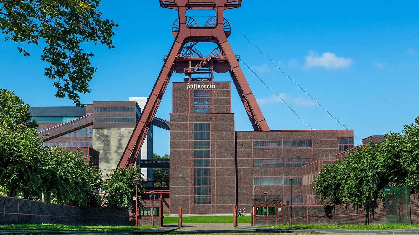 Zollverein coal mine. Photograph: Jochen Tack