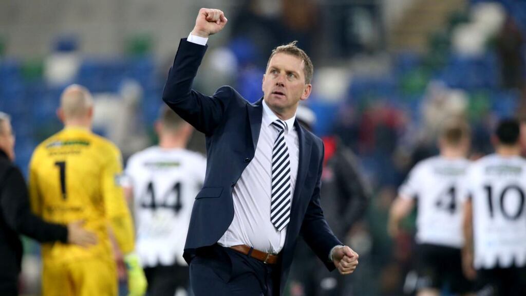 Dundalk manager Vinny Perth is looking to change his role away from coaching in his second year in charge at Oriel Park. Photograph: Brian Little/Inpho