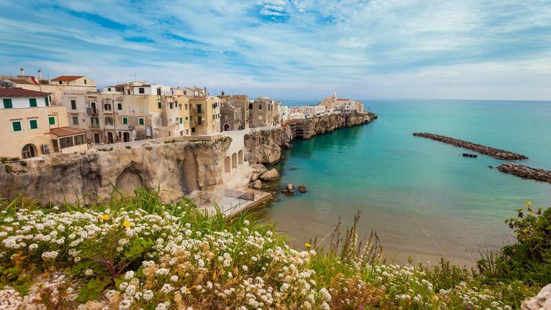 Vieste in Apulia, Italy