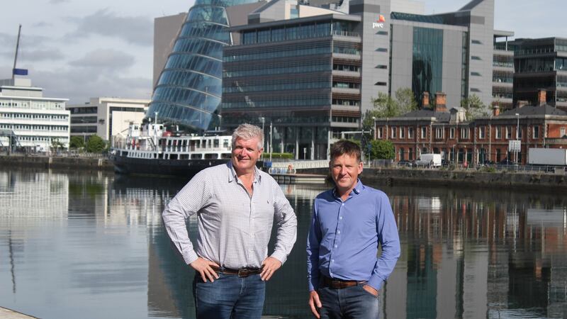 Kieran Murphy and Peter Murphy, co-founders of ZiggyTec. Photograph: Cian Murphy