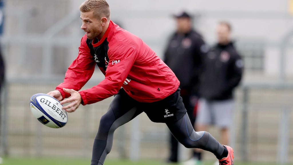 Paul Marshall is hoping to make his 200th appearance for Ulster on Friday. Photo: Tommy Dickson/Inpho