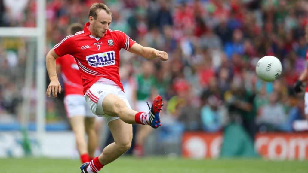 Brian O’Driscoll captained Cork as they beat Kerry at Páirc Uí Rinn. Photograph: Cathal Noonan/Inpho