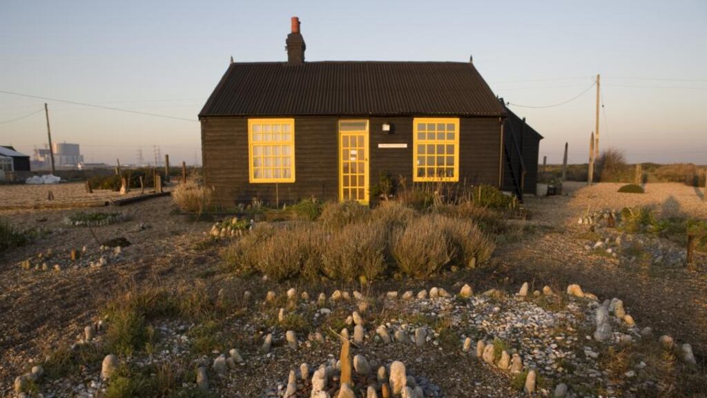 Prospect Cottage built in tarred timber and made famous by Derek Jarman