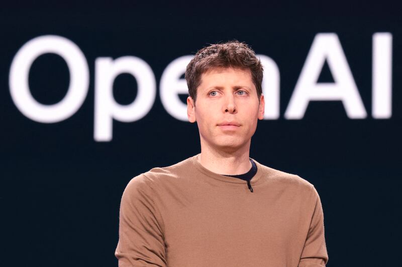 OpenAI chief executive Sam Altman.