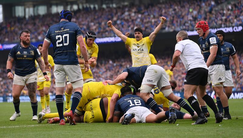La Rochelle were the only team to win away in last season's knock-out stage, as Leinster well remember. Photograph: Stu Forster/Getty Images