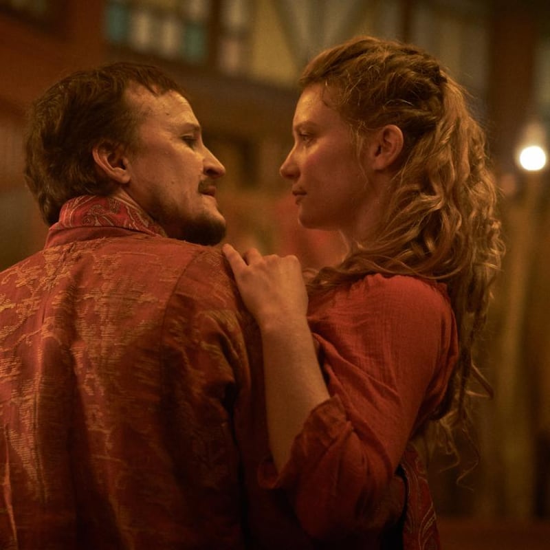 Mia Wasikowska in Judy & Punch with Damon Herriman