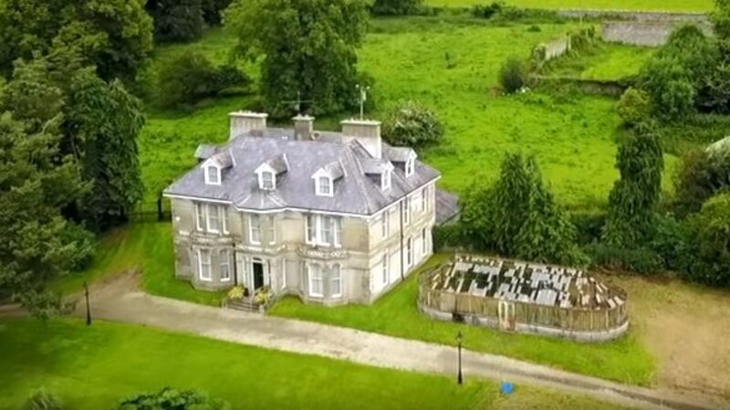 Donaghmore House in Castlefin, Co Donegal. Photograph: Screengrab from Sherry Fitzgerald YouTube video