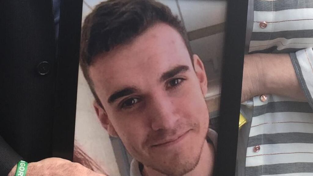 A photograph of John Gorman (19).