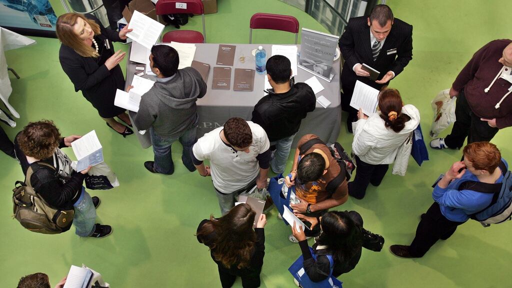 The #FYI careers advisory event organised by GradIreland will show first year students exactly what is involved in particular jobs. File photograph: Matt Kavanagh/The Irish Times