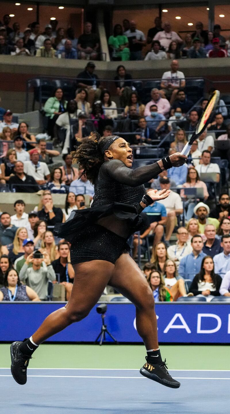 My mom and I had been watching Serena Williams since I was a teenager. The Williams sisters are just a few years older than me and we watched every match they played. Photograph: Michelle V Agins/The New York Times