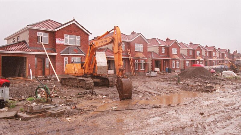 A new report   estimates that the construction industry will be worth €21 billion to the economy this year. Photograph: Frank Miller