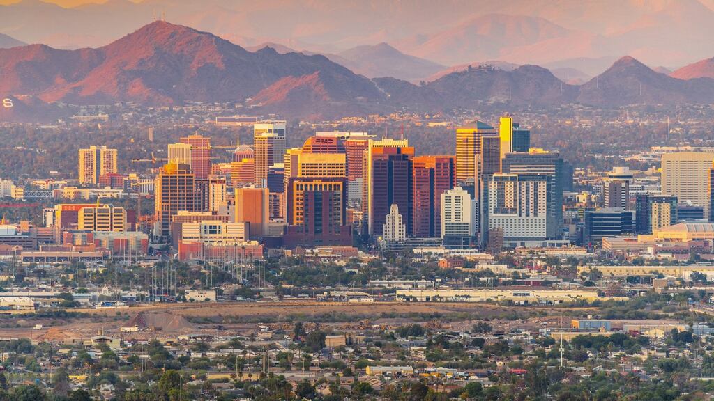 Residents of Phoenix in Arizona have seen the cost of a typical home rocket by almost $100,000 in just one year