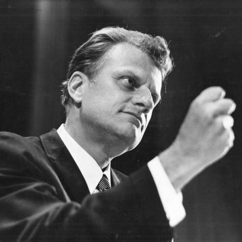 Billy Graham in 1969. Photograph: William Sauro/New York Times