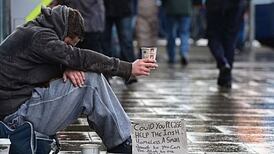 Number of homeless people drops slightly but remains above 8,000