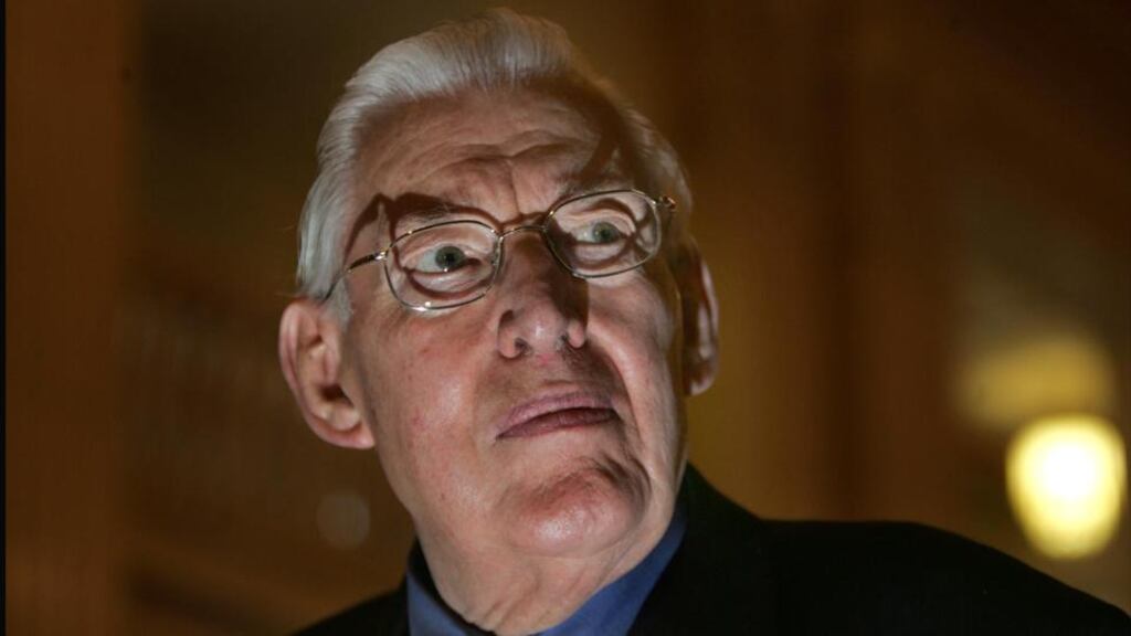 A memorial service for Ian Paisley, the former Northern Ireland first minister and Democratic Unionist Party founder, will be held in Belfast next month. Photograph: Brenda Fitzsimons/The Irish Times.